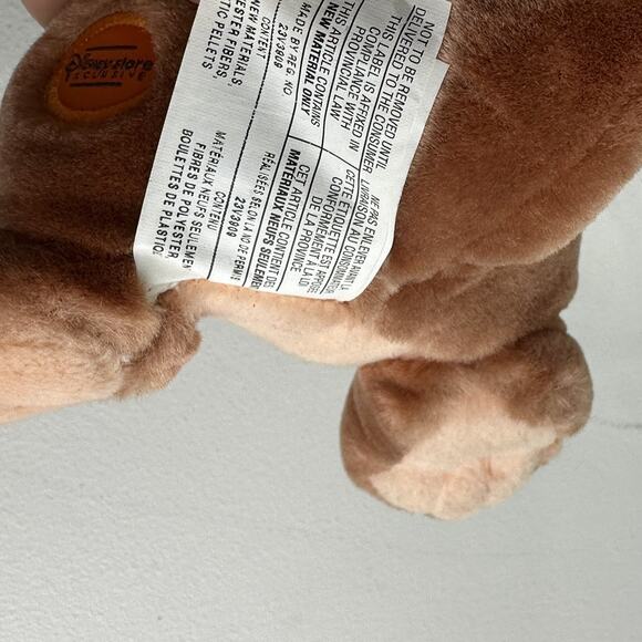 Disney Parks Winnie The Pooh ROO Blue Snowflake Sweater 8" Plush Stuffed Animal - Picture 9 of 9